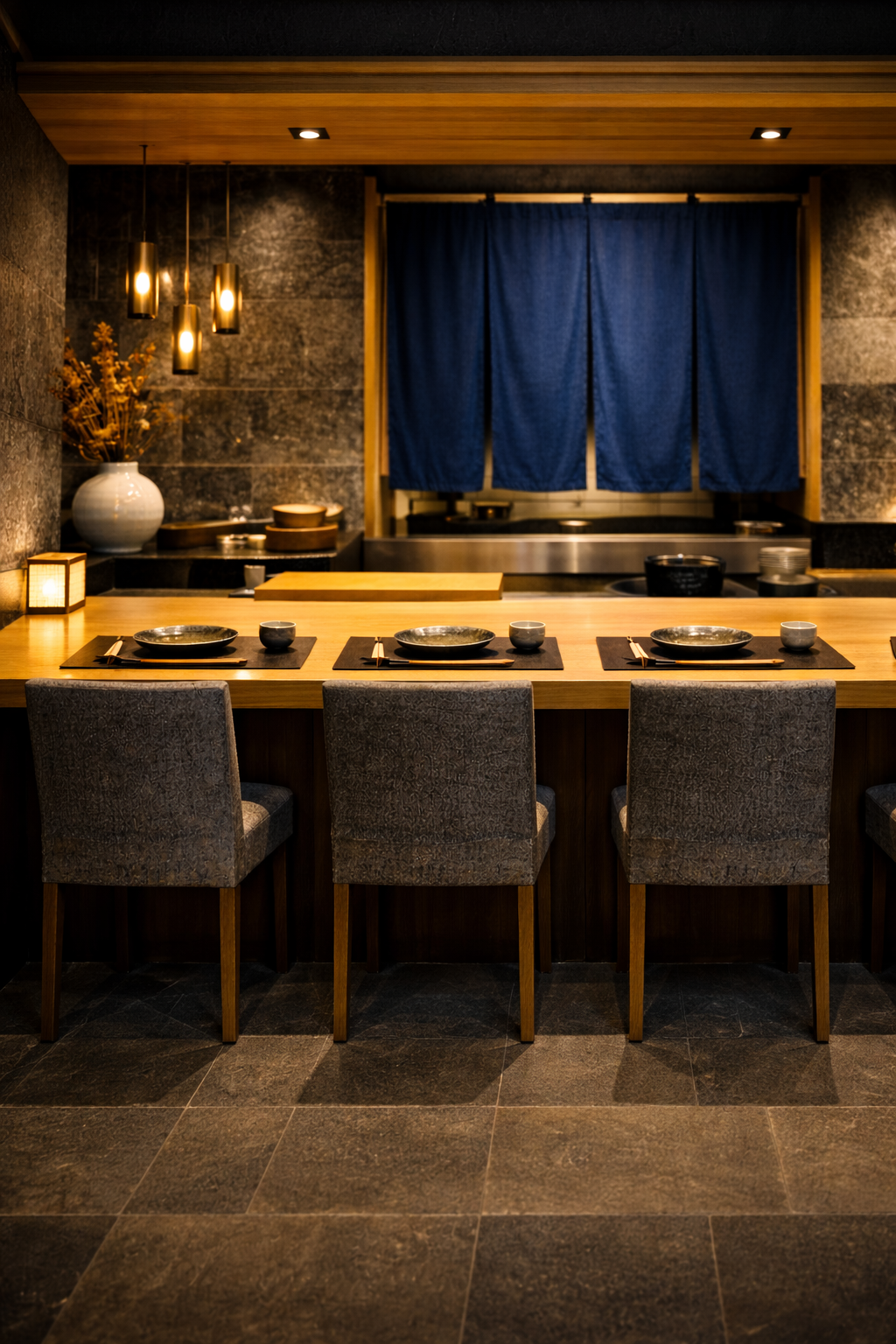 店内カウンター席